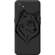 Чорний чохол BoxFace Realme XT Wolf