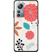 Чохол BoxFace Blackview A85 Line Flowers