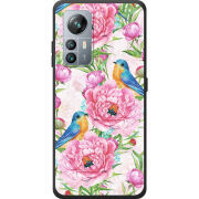 Чохол BoxFace Blackview A85 Birds and Flowers