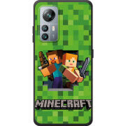 Чохол BoxFace Blackview A85 Майнкрафт Стів і Алекс