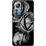 Чохол BoxFace Blackview A85 Black and White Roses