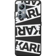 Чорний чохол BoxFace Blackview A85 White Karl