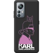Чорний чохол BoxFace Blackview A85 Pink Karl