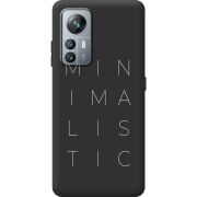 Чорний чохол BoxFace Blackview A85 Minimalistic