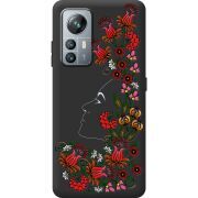 Чорний чохол BoxFace Blackview A85 3D Ukrainian Muse