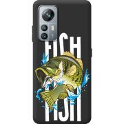 Чорний чохол BoxFace Blackview A85 Fish