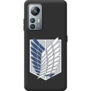 Чорний чохол BoxFace Blackview A85 Атака Титанов Крылья Свободы