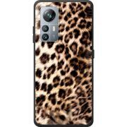 Чорний чохол BoxFace Blackview A85 Леопардовий