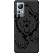 Чорний чохол BoxFace Blackview A85 Grizzly Bear
