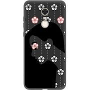 Черный чехол Uprint Xiaomi Redmi 5 Plus Flower Hair