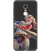 Черный чехол Uprint Xiaomi Redmi 5 Plus Happy Harley Quinn