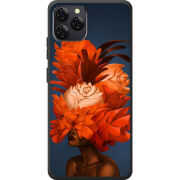 Чохол BoxFace Blackview A95 Exquisite Orange Flowers