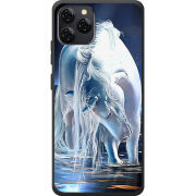 Чохол BoxFace Blackview A95 White Horse