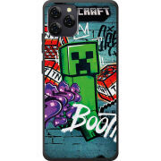 Чохол BoxFace Blackview A95 Minecraft Graffiti