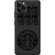 Чорний чохол BoxFace Blackview A95 Black Coffee