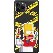 Чорний чохол BoxFace Blackview A95 White Bart