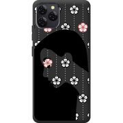 Чорний чохол BoxFace Blackview A95 Flower Hair