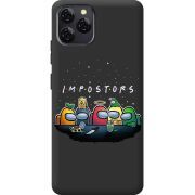 Чорний чохол BoxFace Blackview A95 Among Us Impostors