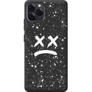 Чорний чохол BoxFace Blackview A95 Sad Way