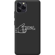 Чорний чохол BoxFace Blackview A95 Pew Pew