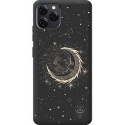 Чорний чохол BoxFace Blackview A95 Moon