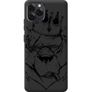 Чорний чохол BoxFace Blackview A95 Bear King