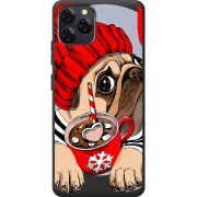 Прозорий чохол BoxFace Blackview A95 Winter Puggy