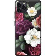 Прозорий чохол BoxFace Blackview A95 Floral Dark Dreams