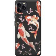 Прозорий чохол BoxFace Blackview A95 Japanese Koi Fish