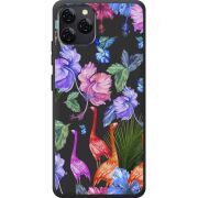 Прозорий чохол BoxFace Blackview A95 Flamingo