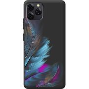 Прозорий чохол BoxFace Blackview A95 Feathers