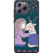Чохол BoxFace Blackview A96 Girl and deer