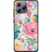 Чохол BoxFace Blackview A96 Birds in Flowers