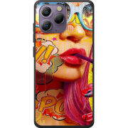 Чохол BoxFace Blackview A96 Yellow Girl Pop Art