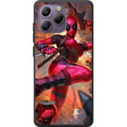 Чохол BoxFace Blackview A96 Woman Deadpool