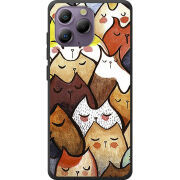 Чохол BoxFace Blackview A96 Sleepy Cats