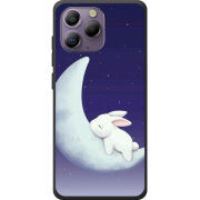 Чохол BoxFace Blackview A96 Moon Bunny