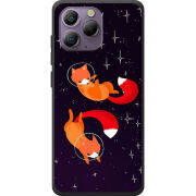 Чохол BoxFace Blackview A96 Fox-Astronauts