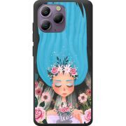 Прозорий чохол BoxFace Blackview A96 Blue Hair