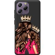 Прозорий чохол BoxFace Blackview A96 Queen and Princess