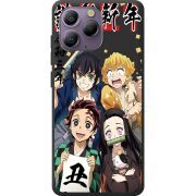 Прозорий чохол BoxFace Blackview A96 Незуко та друзі