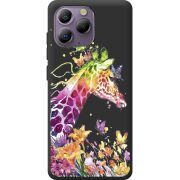 Прозорий чохол BoxFace Blackview A96 Colorful Giraffe