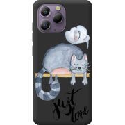 Прозорий чохол BoxFace Blackview A96 Just Love