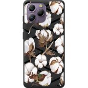 Прозорий чохол BoxFace Blackview A96 Cotton flowers