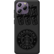 Чорний чохол BoxFace Blackview A96 Black Coffee