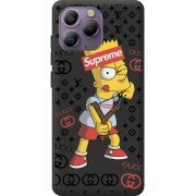 Чорний чохол BoxFace Blackview A96 Yellow Fun