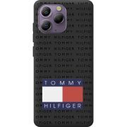 Чорний чохол BoxFace Blackview A96 Tommy Print