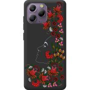 Чорний чохол BoxFace Blackview A96 3D Ukrainian Muse