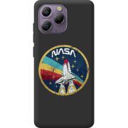 Чорний чохол BoxFace Blackview A96 NASA