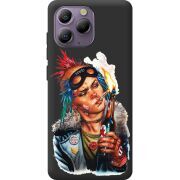 Чорний чохол BoxFace Blackview A96 Tanker Girl